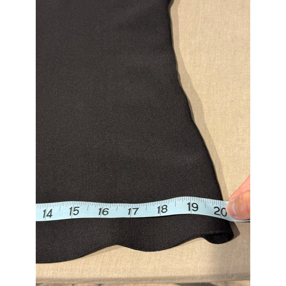 Women's Rachel Parcell Long bell Sleeve tunic knit top L Black - Picture 10 of 11
